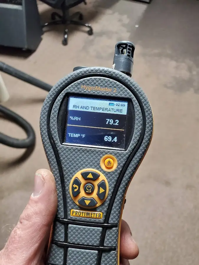 Moisture meter humidity assessment for Mold Remediation & Removal in Liberal